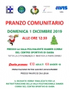 PRANZO COMUNITARIO 1 DICEMBRE ORE 12.30 - CS GAIBA
